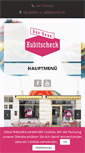 Mobile Screenshot of cafe-kubitscheck.de