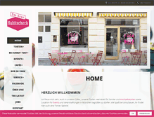 Tablet Screenshot of cafe-kubitscheck.de